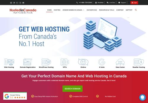 Hosted in Canada